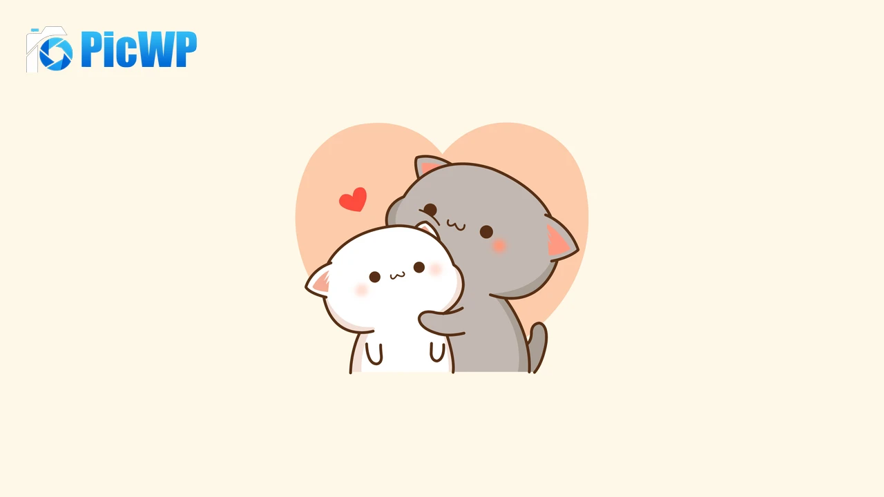 Peach cat Goma cat 6K PC Wallpaper
