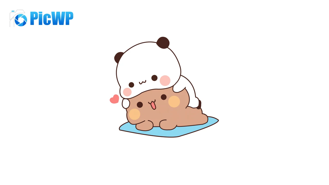 Milk and Mocha Bears 8K PC Wallpaper