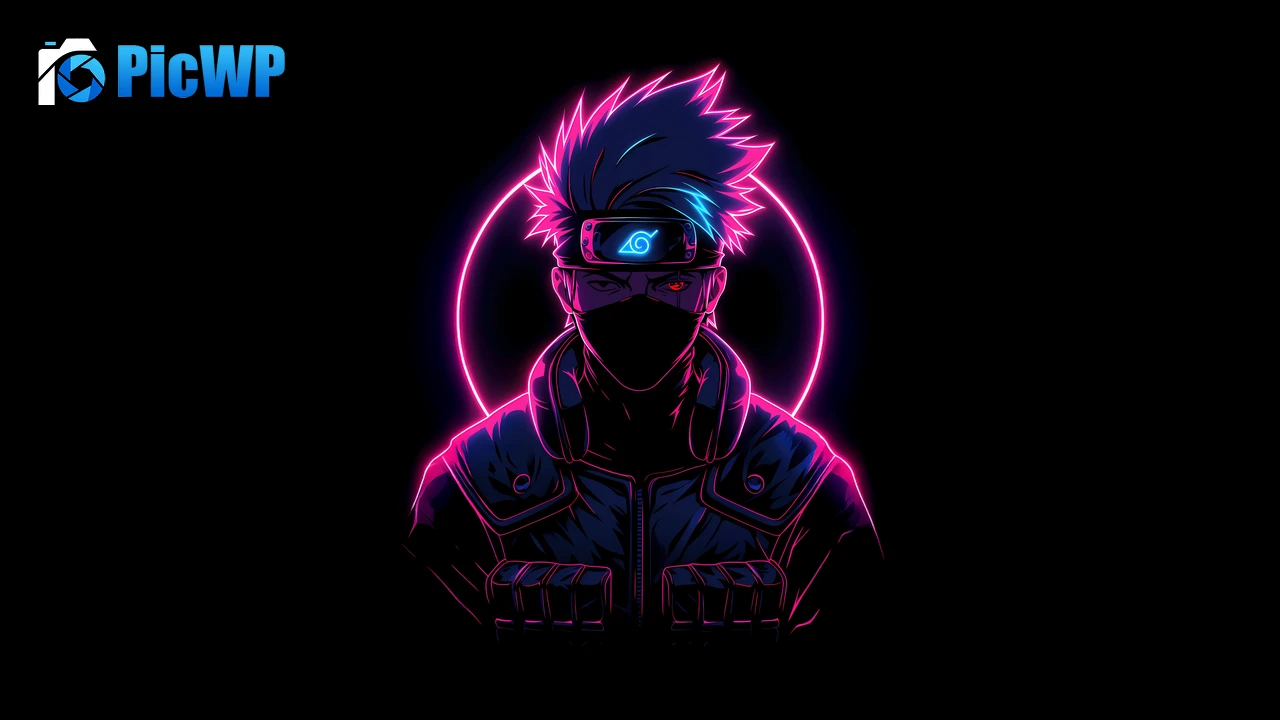Kakashi Hatake Pink aesthetic 6K PC Wallpaper