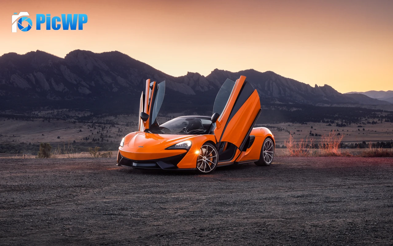 McLaren 520S Spider Sports cars 7K PC Wallpaper
