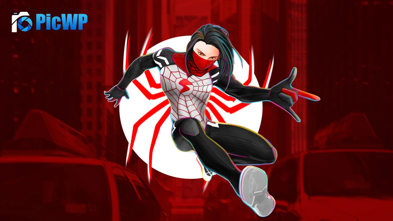Silk Spider-Man: Across the Spider-Verse 6K PC Wallpaper