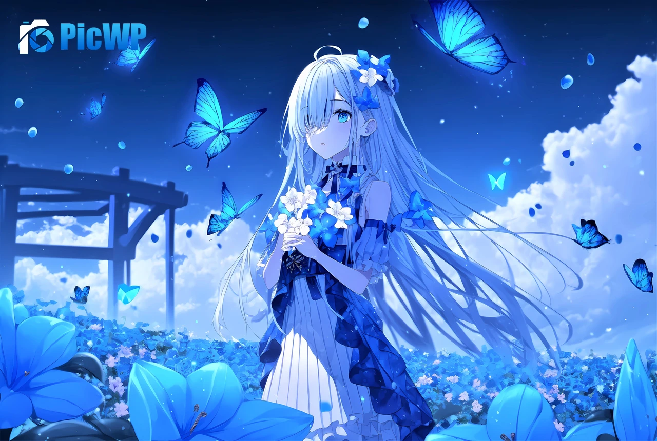 Anime girl Beautiful 7K PC Wallpaper