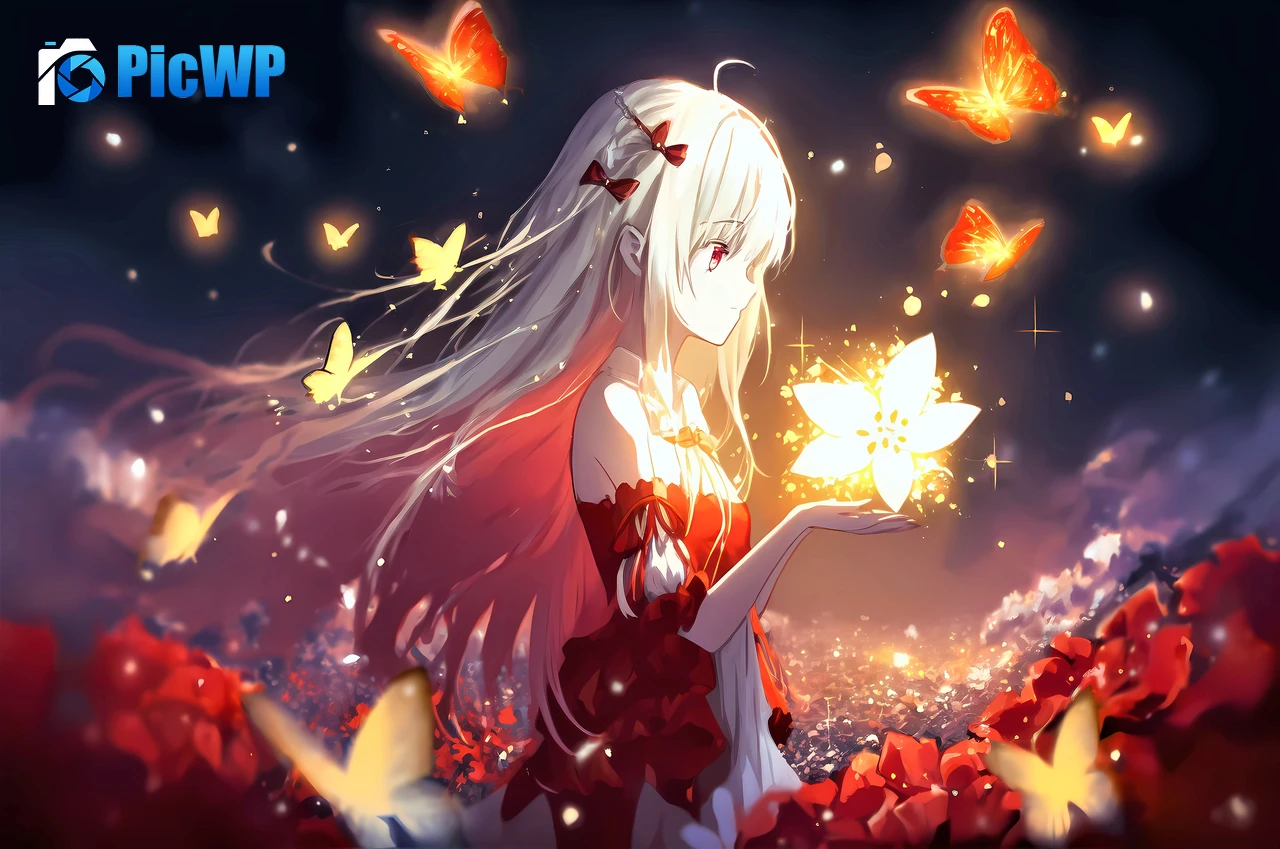 Anime girl 7K PC Wallpaper