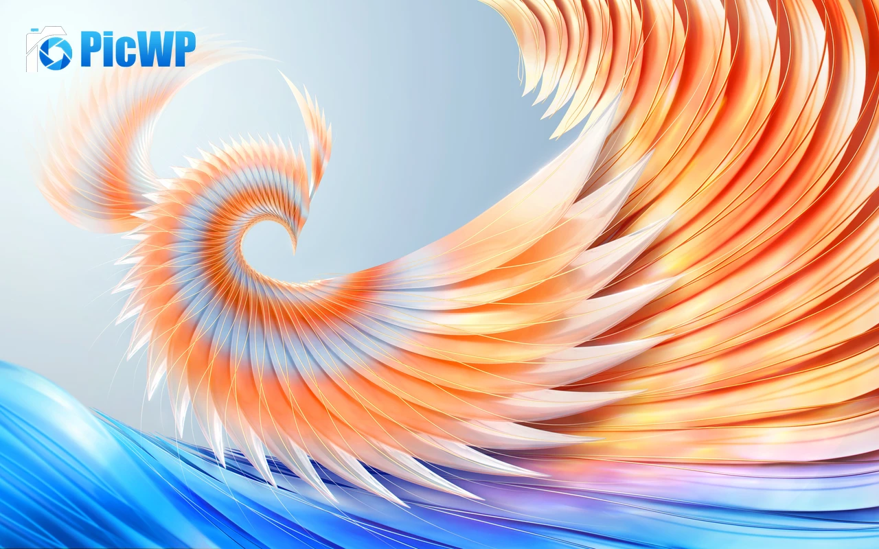 3D background Colorful abstract 6K PC Wallpaper