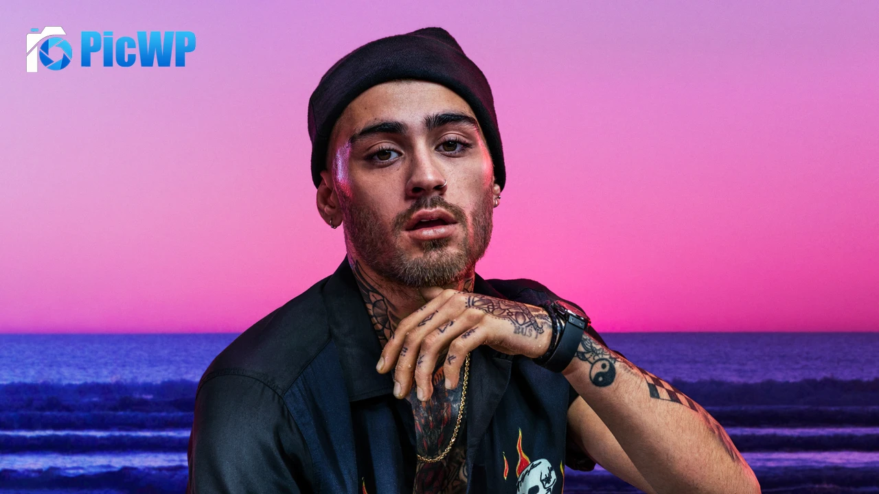 Zayn Malik English pop singer 5K PC Wallpaper