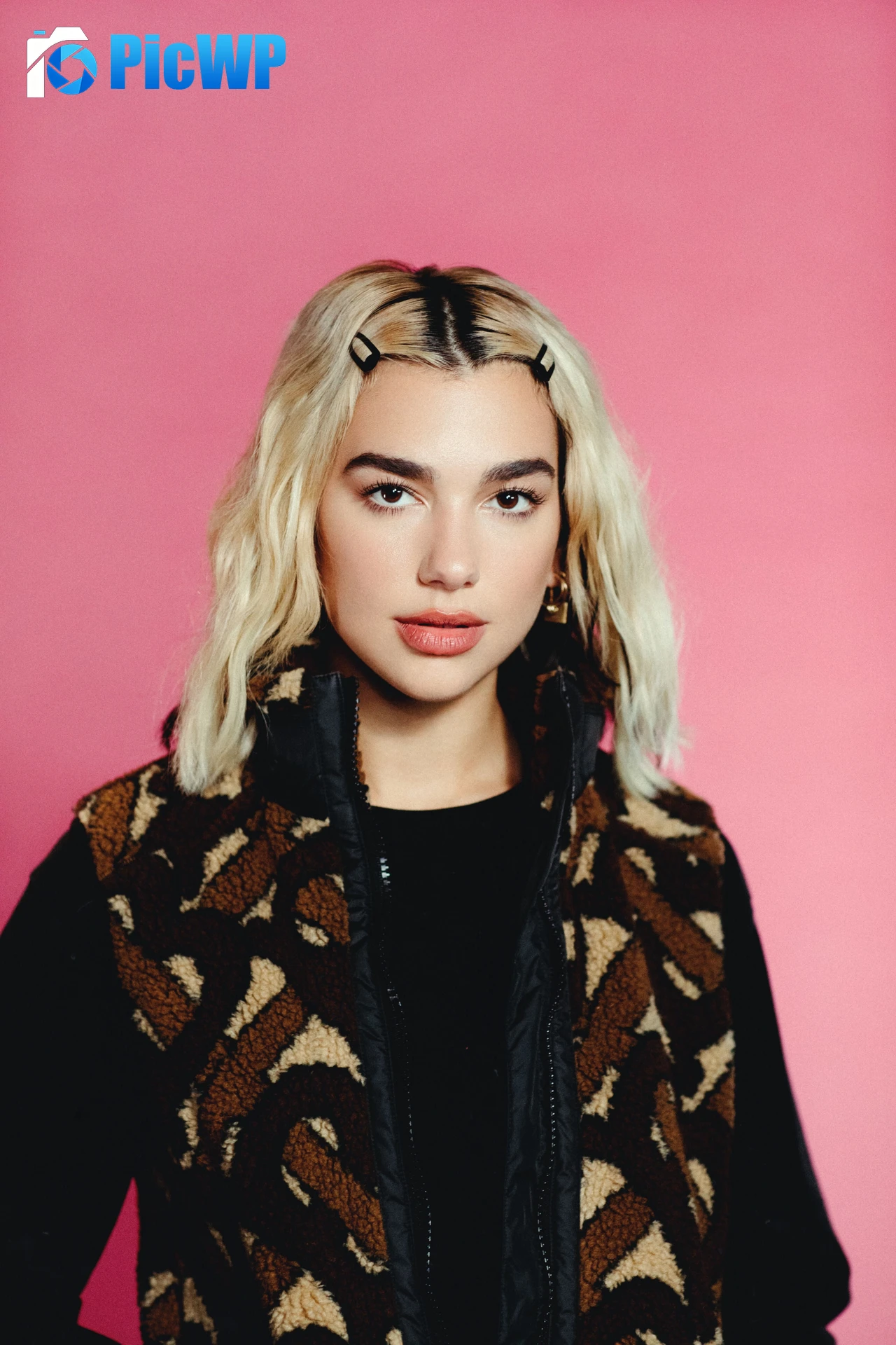 Dua Lipa Pastel pink 7K Mobile Wallpaper