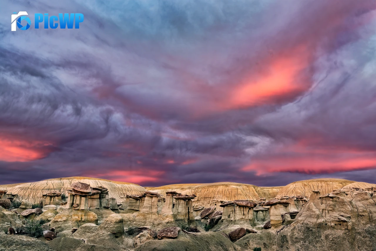 Ah-Shi-Sle-Pah Wilderness Sunset 8K PC Wallpaper