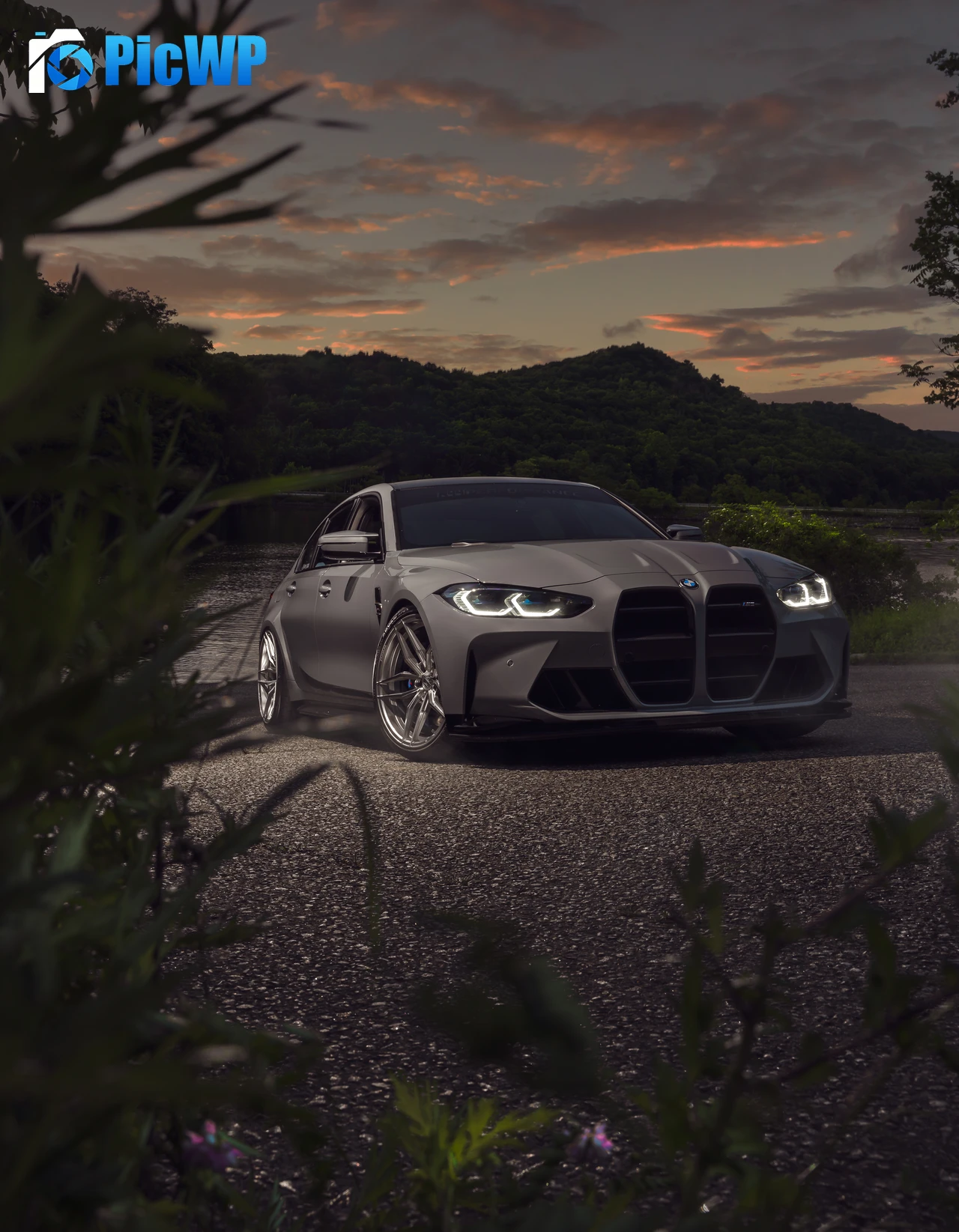 BMW M3 Luxury Sedan 7K Mobile Wallpaper