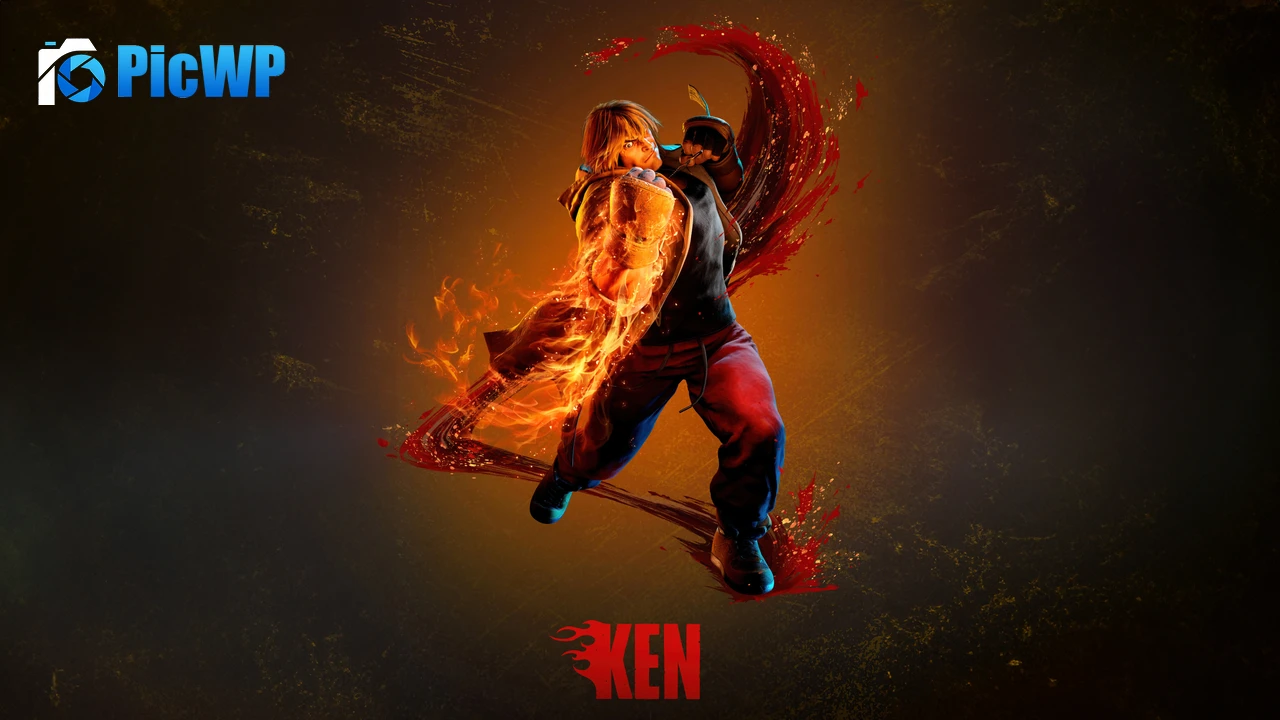Ken (Street Fighter 6) 6K PC Wallpaper