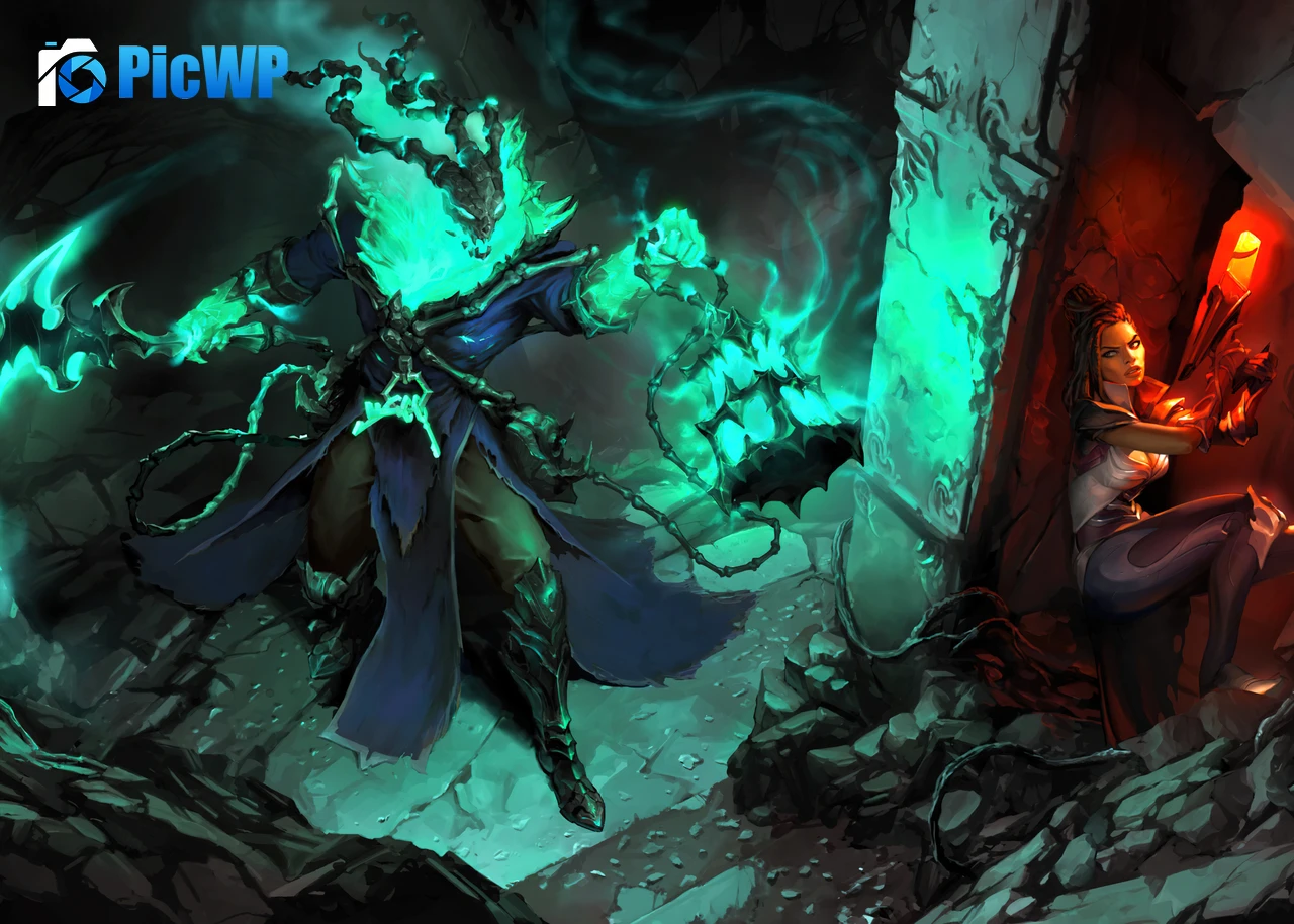 Thresh League of Legends 4K PC Wallpaper
