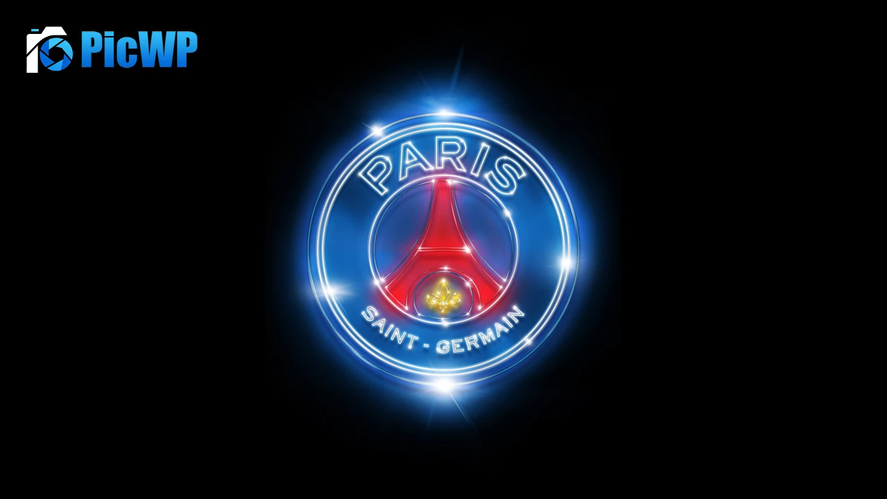 Paris Saint-Germain Neon 6K PC Wallpaper