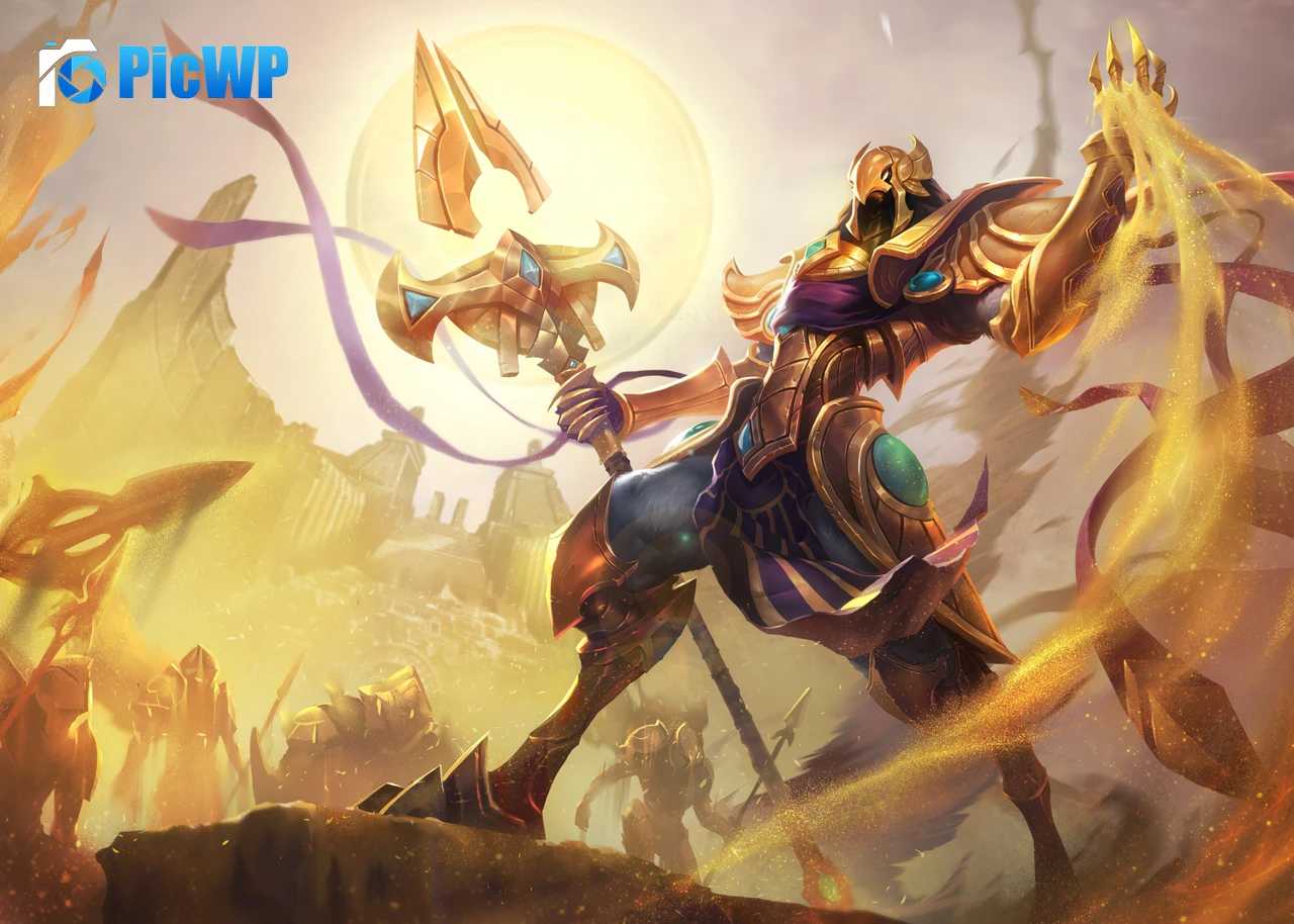 League of Legends Azir 4K PC Wallpaper
