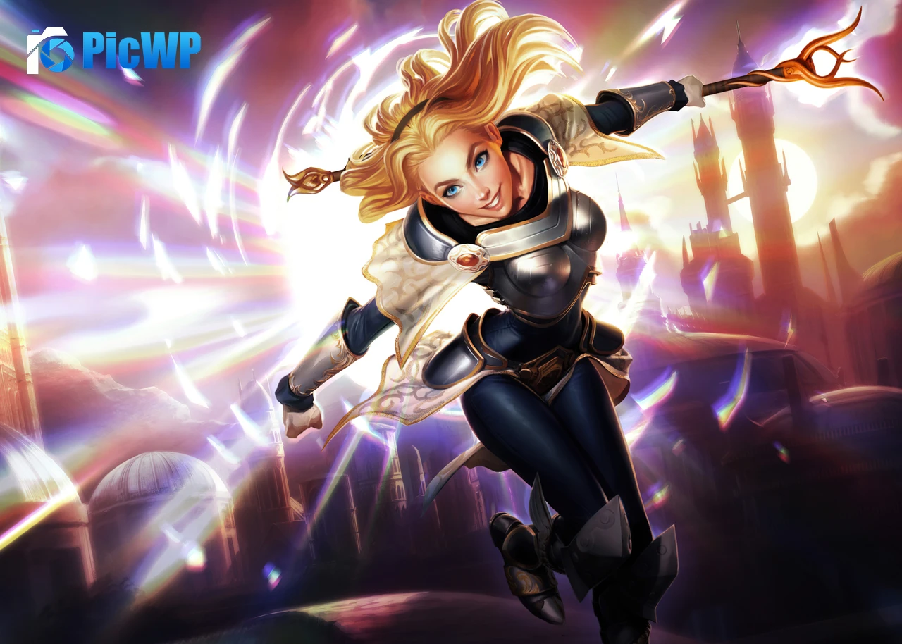 League of Legends Lux 4K PC Wallpaper